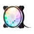 2E GAMING Case Fan Air Cool ACF1206-ARGB, 120mm, 1200rpm, 6pin, 25dBa, black