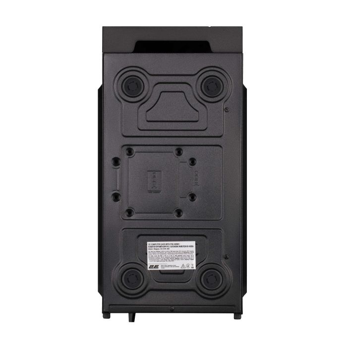 Корпус 2E Alfa E185-400 з БЖ 2E ATX400W, 1xUSB3.0, 2xUSB2.0, VGA 310мм, ATX, чорний
