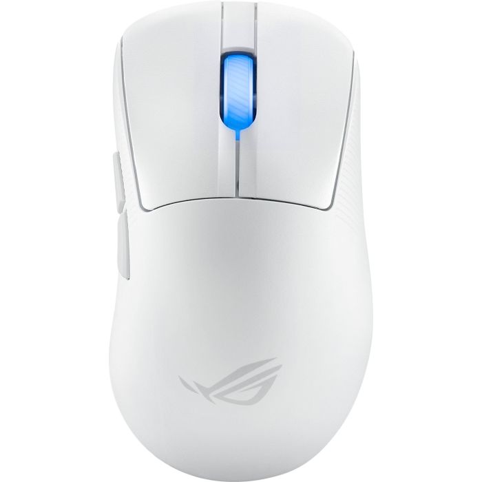 ASUS Mouse ROG Keris II Ace, RGB, USB-A/WL/BT, white