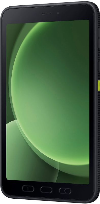 Планшет Samsung Galaxy Tab Active 5 (X306) 8" 6ГБ, 128ГБ, 5G, 5050мА•ч, Android, черный зеленый
