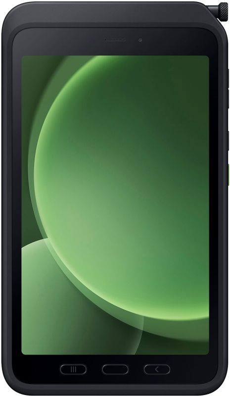 Планшет Samsung Galaxy Tab Active 5 (X306) 8" 6ГБ, 128ГБ, 5G, 5050мА•ч, Android, черный зеленый