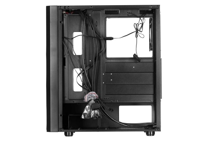 Корпус 2E GAMING Turbo G2057B без БЖ 2xUSB3.0, 1xUSB2.0, 1x200мм, ARGB, 3x120мм ARGB, VGA 345мм, LCS ready, HUB, TG Side Panel, ATX, чорний