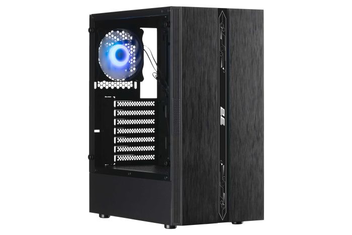 2E GAMING PC case Runa G2107 without PSU, 1xUSB3.0, 2xUSB2.0, 1x120mm ARGB, VGA 325mm, LCS ready, TG Side Panel, ATX, black
