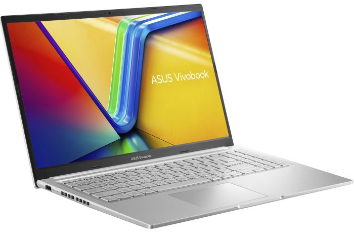 Ноутбук ASUS Vivobook 15 M1502YA-BQ161 15.6" FHD IPS, AMD R7-7730U, 16GB, F512GB, UMA, NoOS, Серебристый