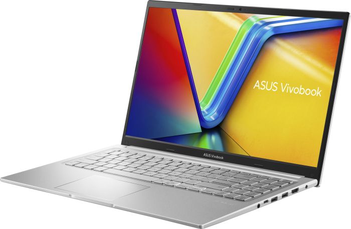 Ноутбук ASUS Vivobook 15 M1502YA-BQ161 15.6" FHD IPS, AMD R7-7730U, 16GB, F512GB, UMA, NoOS, Серебристый
