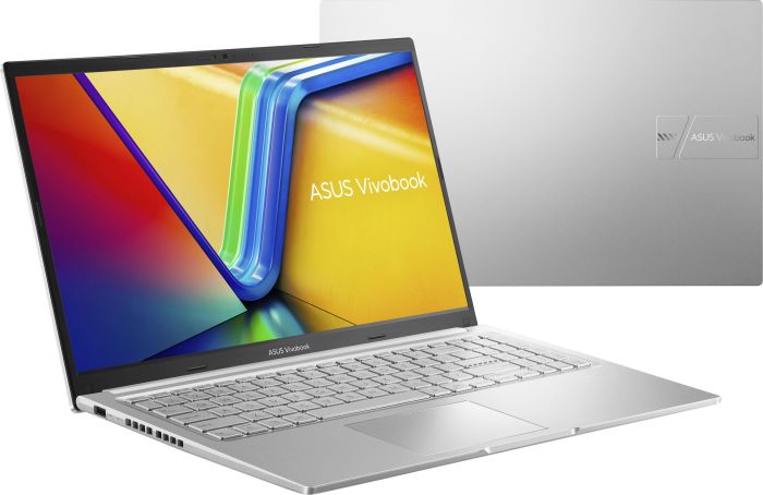 Ноутбук ASUS Vivobook 15 M1502YA-BQ161 15.6" FHD IPS, AMD R7-7730U, 16GB, F512GB, UMA, NoOS, Серебристый