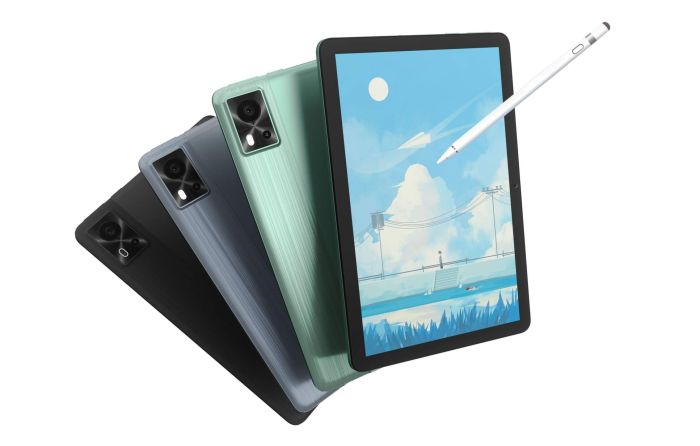 Планшет Doogee T10E 10.1" 4ГБ, 128ГБ, LTE, 6580мА•г, Android, сірий