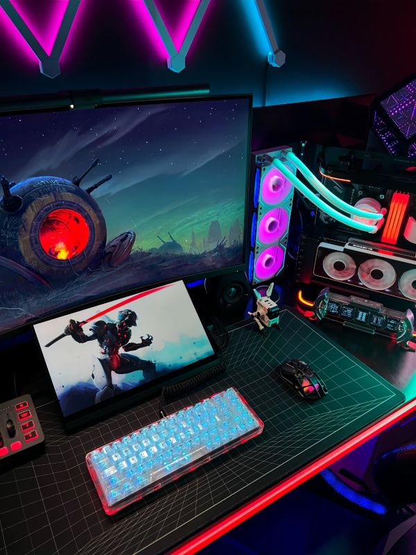 Мышь GravaStar Mercury M2, BT/WL/USB-A, RGB, черный