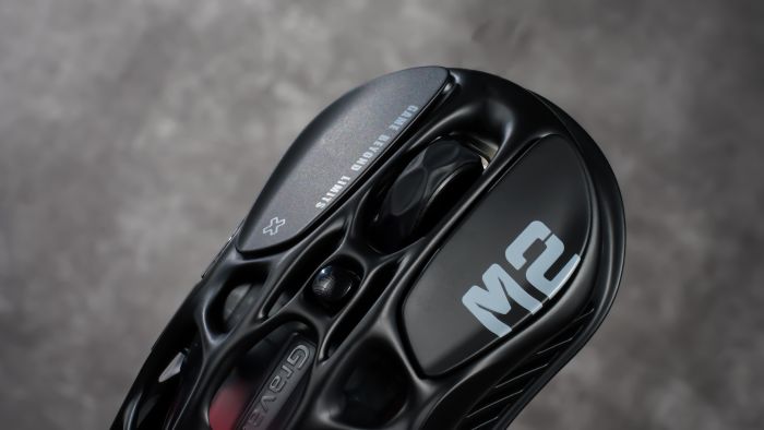 Мышь GravaStar Mercury M2, BT/WL/USB-A, RGB, черный