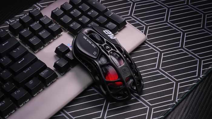 Мышь GravaStar Mercury M2, BT/WL/USB-A, RGB, черный