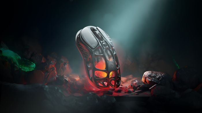 Мышь GravaStar Mercury M2, BT/WL/USB-A, RGB, черный