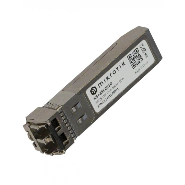 Трансивер MikroTik  SFP28, MM, 100м, LC MikroTiK XS+85LC01D
