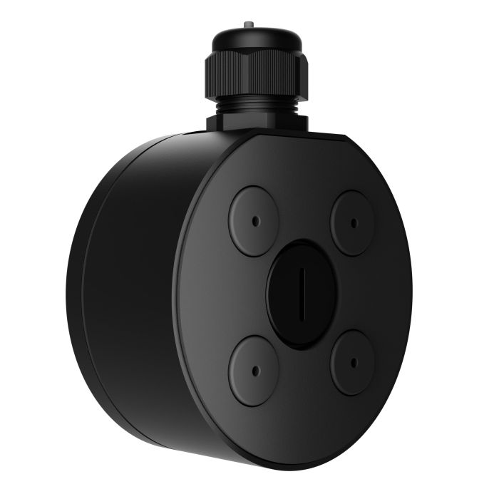 Монтажная коробка для крепления камеры Ajax JunctionBox, 118x59, черный, 118x59