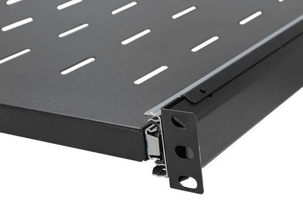 Pull-out shelf for keyboard and mouse 1U depth 400-600mm