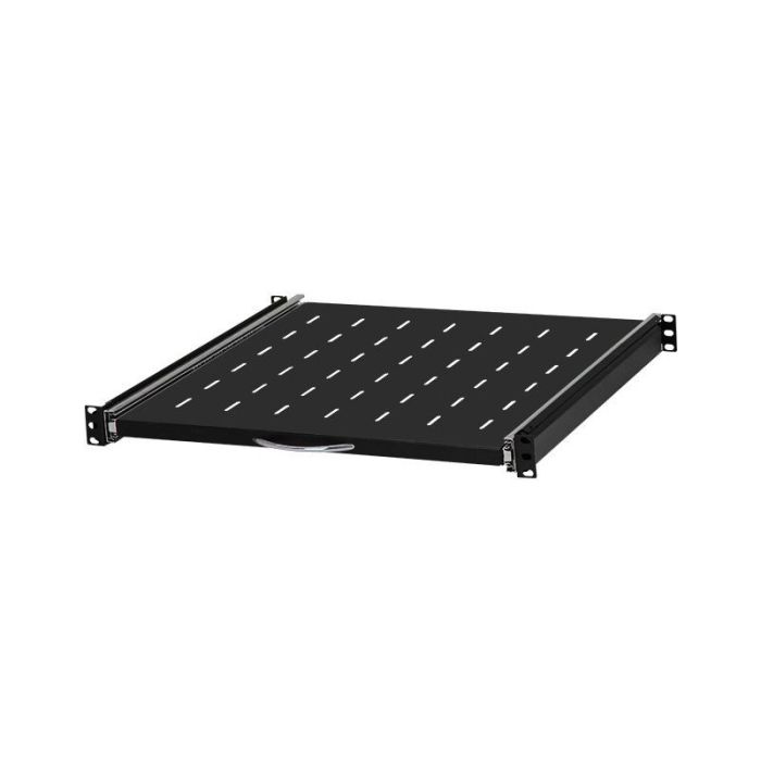 Pull-out shelf for keyboard and mouse 1U depth 400-600mm