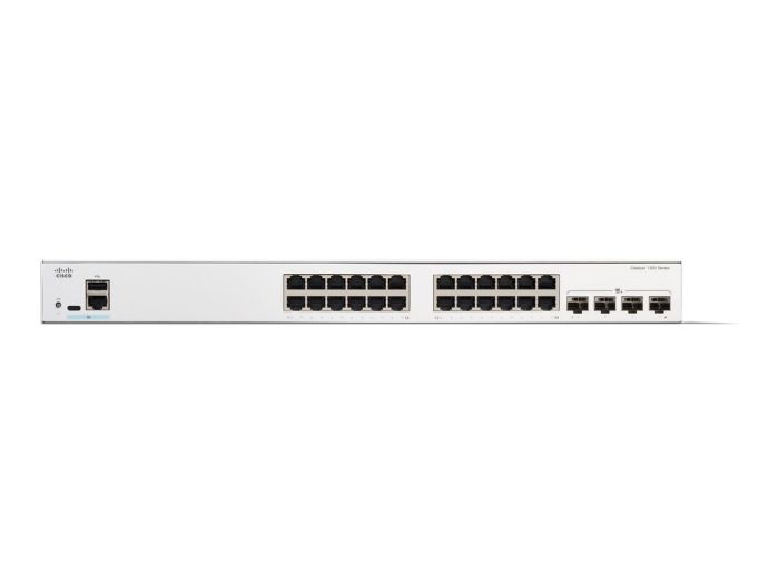 Cisco Switch Catalyst 1300 24xGE, PoE, 4x10G SFP+
