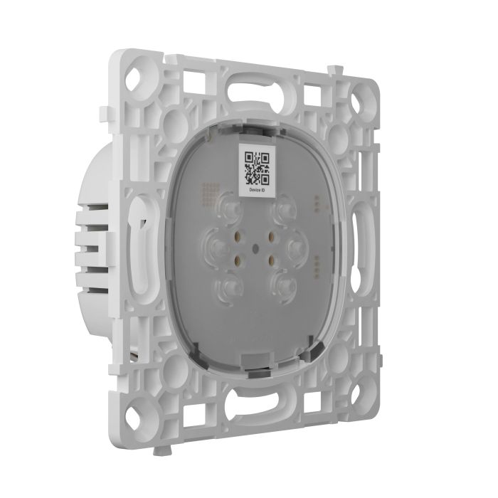 Реле одноклавишный выключатель проходного типа Ajax LightCore Vertical 2-way for LightSwitch Jeweler, беспроводной
