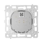 Реле двоклавішний вимикач прохідного типу Ajax LightCore Vertical 2-gang 2-way for LightSwitch Jeweler, бездротовий