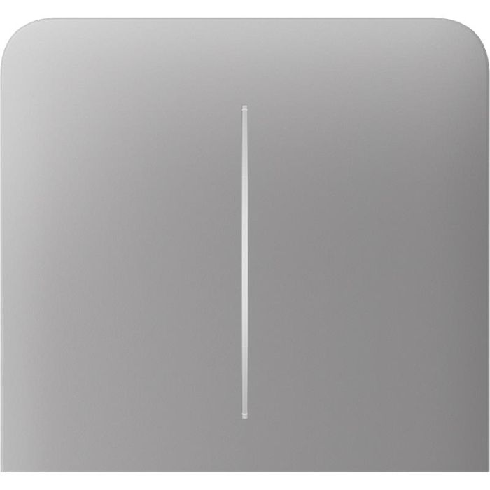 Кнопка бічна для двоклавішного вертикального вимикача прохідного типу Ajax SideButton Vertical 2-gang for LightSwitch, Jeweler, бездротовий, fog