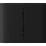 Кнопка центральна для двоклавішного вертикального вимикача Ajax CenterButton Vertical 2-gang for LightSwitch, Jeweler, бездротовий, чорний