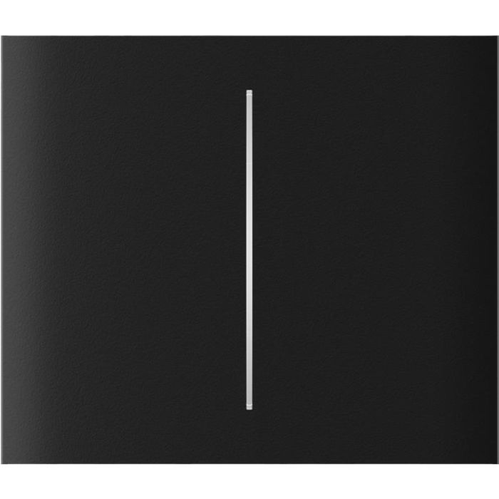 Кнопка центральна для двоклавішного вертикального вимикача Ajax CenterButton Vertical 2-gang for LightSwitch, Jeweler, бездротовий, чорний