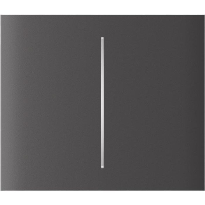 Кнопка центральна для двоклавішного вертикального вимикача Ajax CenterButton Vertical 2-gang for LightSwitch, Jeweler, бездротовий, grey