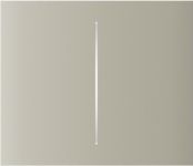 Кнопка центральна для двоклавішного вертикального вимикача Ajax CenterButton Vertical 2-gang for LightSwitch, Jeweler, бездротовий, ivory