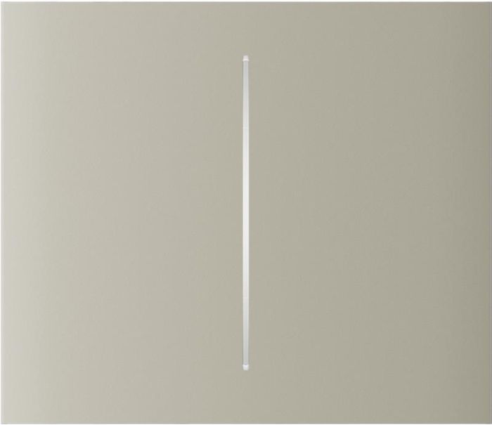 Кнопка центральна для двоклавішного вертикального вимикача Ajax CenterButton Vertical 2-gang for LightSwitch, Jeweler, бездротовий, ivory