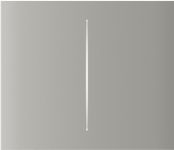 Кнопка центральна для двоклавішного вертикального вимикача Ajax CenterButton Vertical 2-gang for LightSwitch, Jeweler, бездротовий, oyster