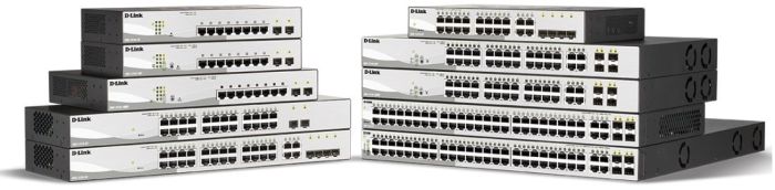 Switch  PoE, Websmart D-Link DGS-1210-24P