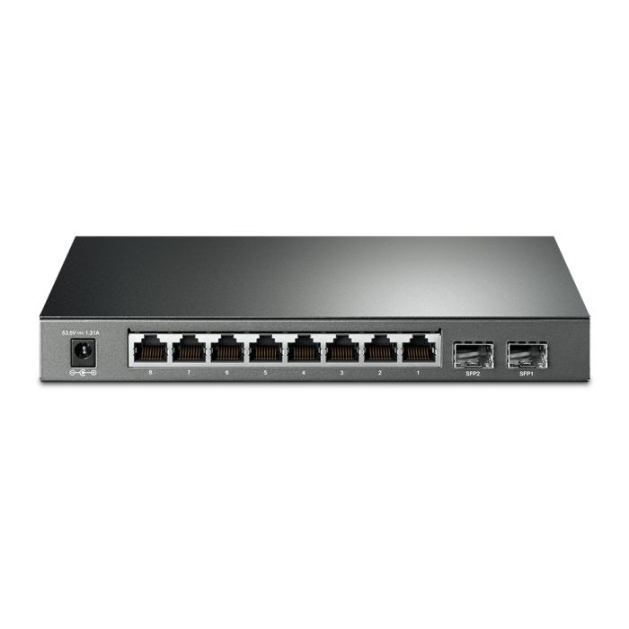 TP-LINK Switch  8xGE (8xPoE), 2xSFP, 61W, WebSmart TP-Link SG2210P