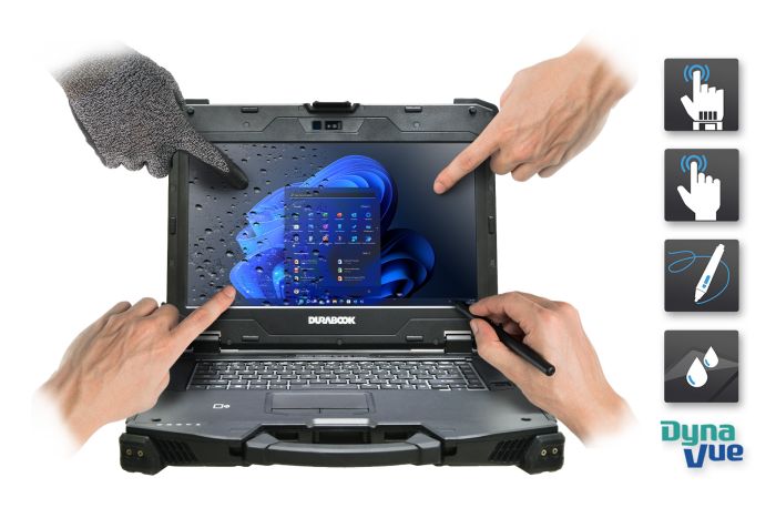 Durabook Notebook Z14 Basic 14" FHD Touch AG Intel i7-1165G7, 16GB, F512GB, UMA, LTE, Win11P