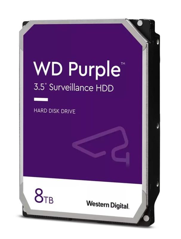 Жесткий диск WD  8TB 3.5" 5640 256MB SATA Purple Surveillance