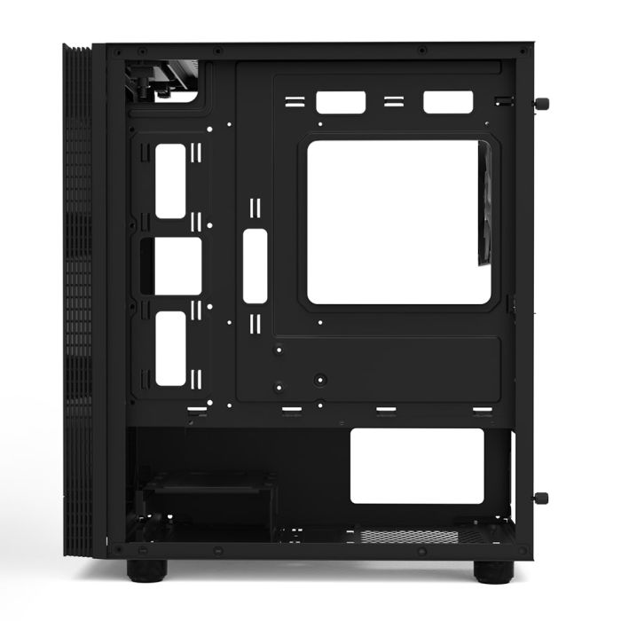 Корпус Zalman T4 Plus без БП, 2xUSB3.0, 1xUSB2.0, 1x120мм ARGB, VGA 320мм, LCS ready, TG Side Panel, mATX, чёрный