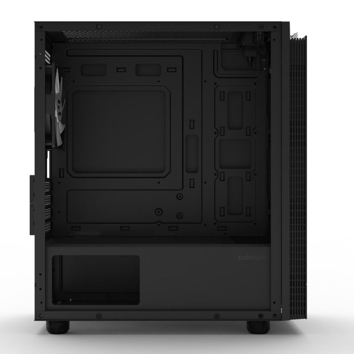 Корпус Zalman T4 Plus без БП, 2xUSB3.0, 1xUSB2.0, 1x120мм ARGB, VGA 320мм, LCS ready, TG Side Panel, mATX, чёрный