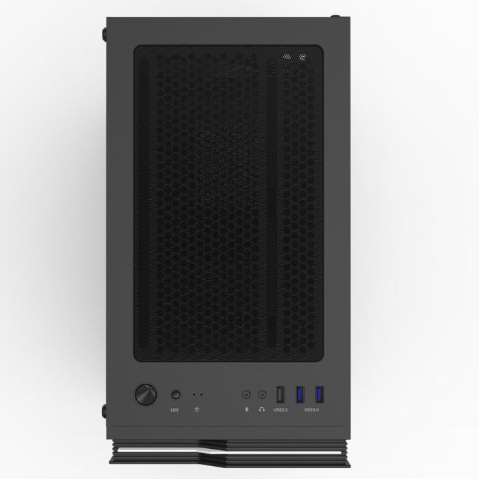 Корпус Zalman T4 Plus без БП, 2xUSB3.0, 1xUSB2.0, 1x120мм ARGB, VGA 320мм, LCS ready, TG Side Panel, mATX, чёрный