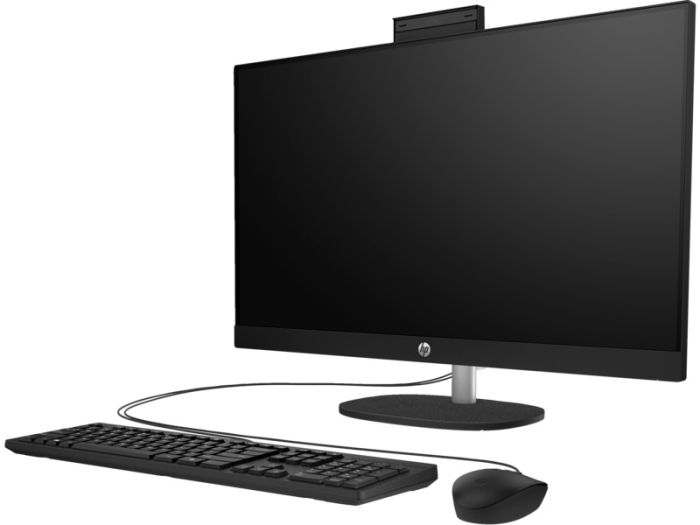 ПК Моноблок HP All-in-One 27" FHD IPS AG, Intel U5-125U, 16GB, F512GB, UMA, WiFi, кл+м, DOS, черный