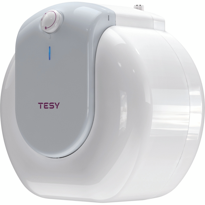 Electric water heater TESY compact 15U GCU 1520 L52 RC, 15L, 2kW, mounting under the sink, mechanical control, B, white