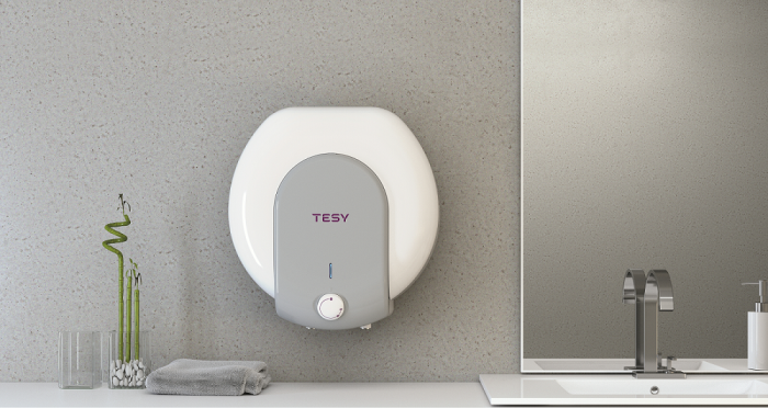 Водонагреватель электрический Tesy Bilight Compact 15A GCA 1520 L52 RC, 15 л, 2 кВт, над мойкой, мех. упр-ние, Болгария, A