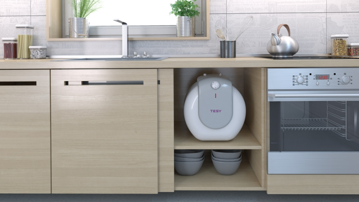 Водонагреватель электрический Tesy Bilight Compact 10U GCU 1020 L52 RC, 10 л, 2 кВт, под мойкой, мех. упр-ние, Болгария, B
