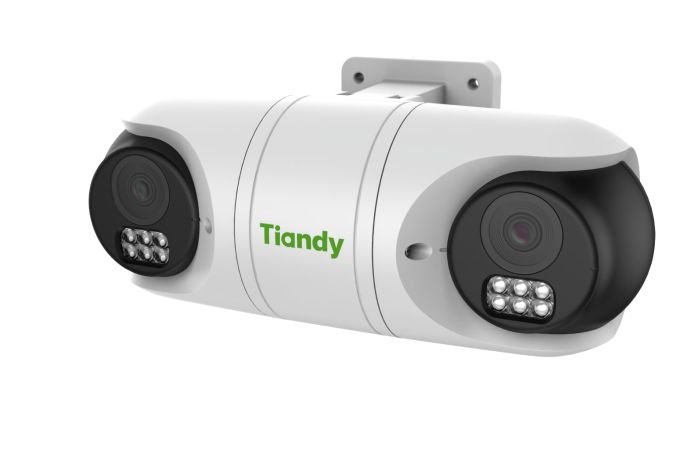 IP Camera  : 2MP, Dual Bullet, 2.8mm, f/1.6, IR 50m, DC 12V, PoE, IP67 Tiandy TC-C32RN