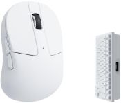 Миша Keychron M4 4K USB-A/USB-C/WL/BT, білий