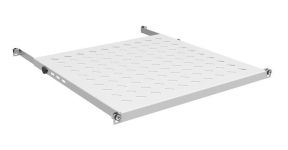 Полиця ZPAS 19", 0.5U, глибина 350мм, кріплення 350-450мм, 70кг максимально, сіра