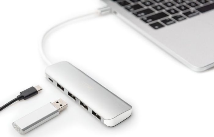 DIGITUS Hub USB-C > 4xUSB-A/USB-C
