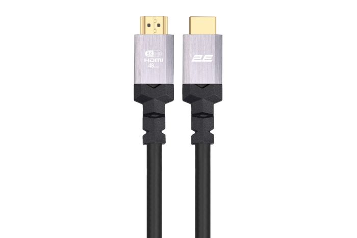 Кабель HDMI (M/M) 2Е 1.8м, 2.1, 4K/120Hz, 8K/60Hz 48Gbps, Ultra High Speed, черный