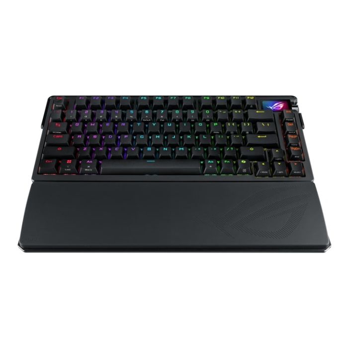 Клавиатура механическая ASUS ROG Azoth Extreme 81key, NX Snow, USB-A/WL/BT, EN, RGB, чёрный
