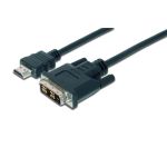 Кабель DIGITUS HDMI > DVI-D (M/M), 2м, чорний