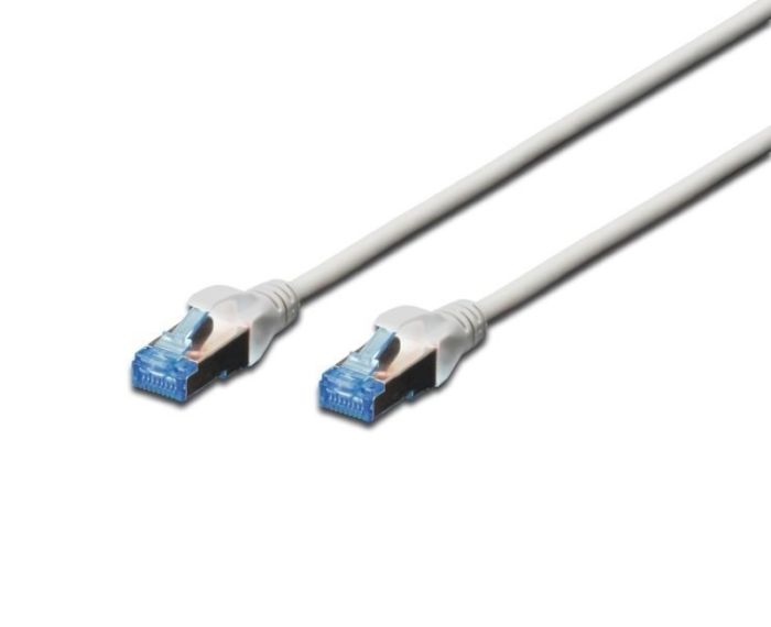 DIGITUS CAT 5e SF-UTP patch cable, Length 3 M, AWG 26/7 Color grey
