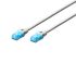 DIGITUS patch cable CAT 5e UTP, 1m, AWG 26/7, CCA, PVC, white