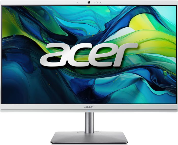 ПК Моноблок Acer Aspire C24-195ES 23.8" FHD Intel U7-155U, 32GB, F1TB, UMA, WiFi, кл+м, 3г, без ОС, серый